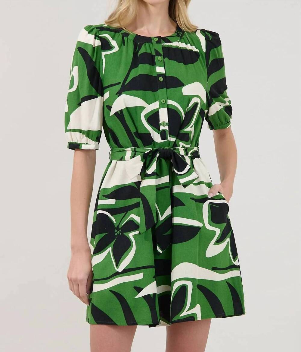 NEW SUGARLIPS samrie mini dress in kelly cream